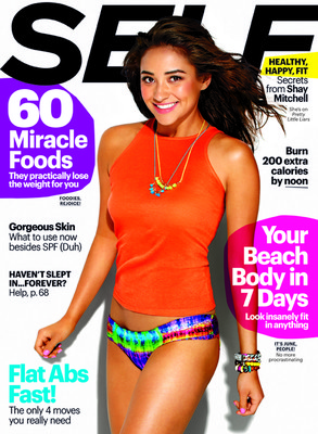 Shay Mitchell, Self Magazine Shay Mitchell, Self Magazine